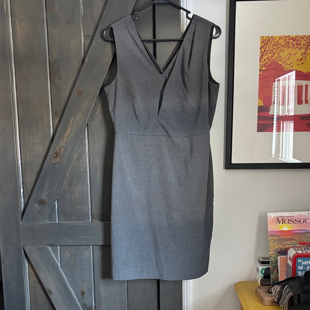 Banana Republic Charcoal Mini Dress